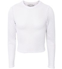 Hound Long Sleeve Top - Knit - White
