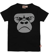 ELIN T-paita - ANIMALprimate - Black Zoom gorilla