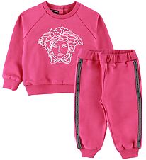 Versace Sweat Set - Fuchsia w. Medusa