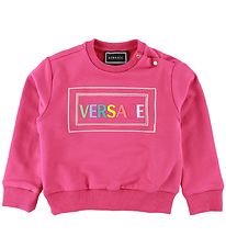 Versace Sweatshirt - Fuchsia w. Logo