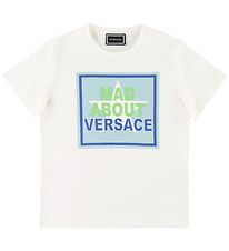 Versace T-shirt - White w. Print