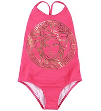 Versace Zwempak - Fuchsia m. Medusa