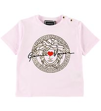 Versace T-Shirt - Roze m. Medusa