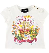 Versace T-Shirt - Wit m. Print