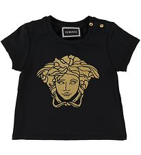 Versace T-shirt - Black w. Medusa
