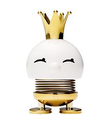 Hoptimist Queen Junior Bimble - 13,5 cm - Hvítt/Gull