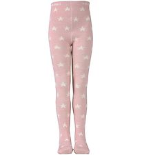 Melton Collants - Laine/Coton - Rose