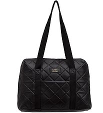 CAMA Copenhagen Changing Bag - Vega - Black Leather