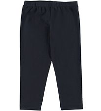 Emporio Armani Leggings - Dökkblátt M. Gull bangsi