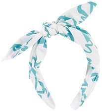 Emporio Armani Headband - White/Blue