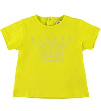 Emporio Armani Stuttermabolur - Gult