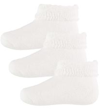 Melton Socks - 3-pack - White