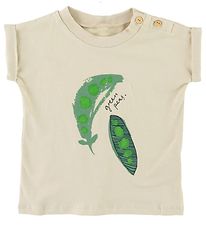 Soft Gallery T-Shirt - Frederick - Oyster Grijs