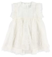 Stella McCartney Kids Kleid - Weiß m. Blumen