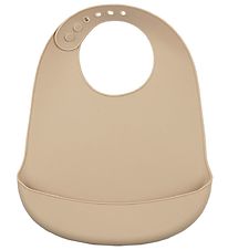 Tiny Tot Bib - Silicone - Sand