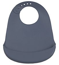 Tiny Tot Bib - Silicone - Skyblue