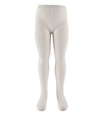 MP Collants - Rib - Blanc