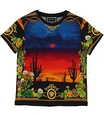 Versace T-Shirt - Schwarz m. Print