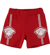 Versace Sweatshorts - Rot m. Medusa