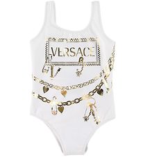 Versace Swimsuit - White w. Logo