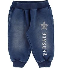 Versace Pantalon de Jogging - Bleu av. Mduse