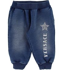 Versace Sweatpants - Blue w. Medusa