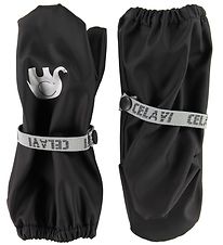CeLaVi Fäustlinge - PU - Schwarz