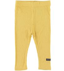 Hust and Claire Leggings - Luka - Bamboo - Rib - Yellow