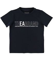 Emporio Armani Stuttermabolur - Dökkblátt M. Prentað
