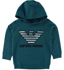 Emporio Armani Huppari - Vihre, Logo