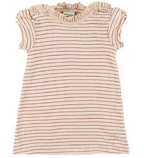 En Fant Dress - Pink Champagne/Striped