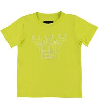 Emporio Armani Stuttermabolur - Gult