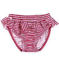 Petit Crabe Bikini Bottom - Zoe - UV50+ - Red/White Striped