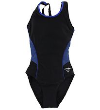 Phelps Zwempak - Camilya - Zwart/Blauw