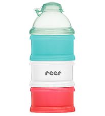 Reer Malk powder/Food container - 4 pcs - Blue/Red