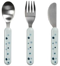 Done By Deer Cutlery - Dreamy Dots - Blue