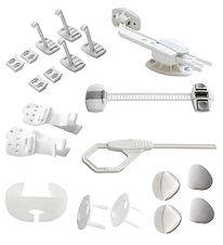 BabyDan Baby Safety - Supreme - 16 Parts - White