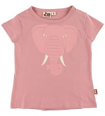 DJUR T-shirt - DJURDjurliv - Rose Glow m. Elefant
