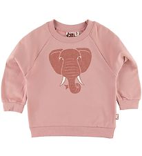 DYR Sweat-shirt - ANIMAL Bellow - Rose Glow av. lphant/Brillan