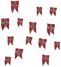 Thats Mine Wallstickers - 14 pcs - Norwegian Flags