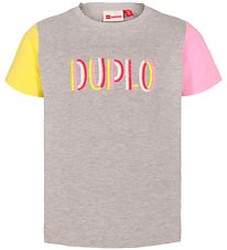 LEGO Duplo T-Shirt - LWTonja - Grijs m. Duplo