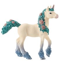 Schleich Bayala - H: 10 cm - Bloemen Eenhoorn Veulen 70591