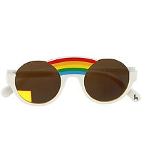 Stella McCartney Kids Lunettes de Soleil - Blanc av. Arc-en-ciel