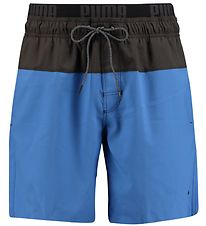Puma Swim Shorts - Blue/Dark Grey