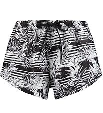 Puma Swim Shorts - Black/White