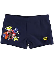 Arena Badehose - Navy m. Print