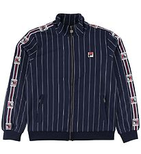 Fila Gilet - Haben - Marine  Rayures