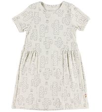 Katvig Dress - Grey Melange/Cactus