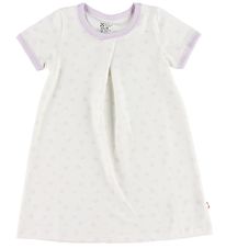 Katvig Nightdress - White/Lavender Apples