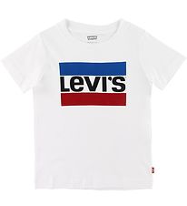 Levis T-Shirt - Blanc av. Logo